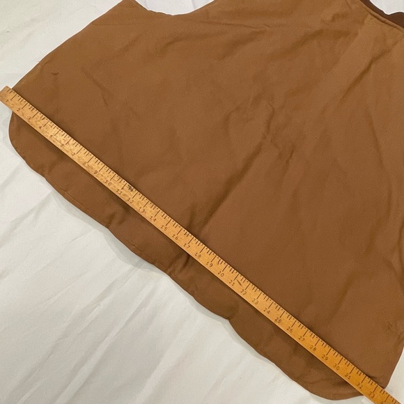 Carhartt Brown Duck Canvas Quilted Vest VO1-BRN Arctic Lined Workwear Size 5XL - Picture 8 of 15